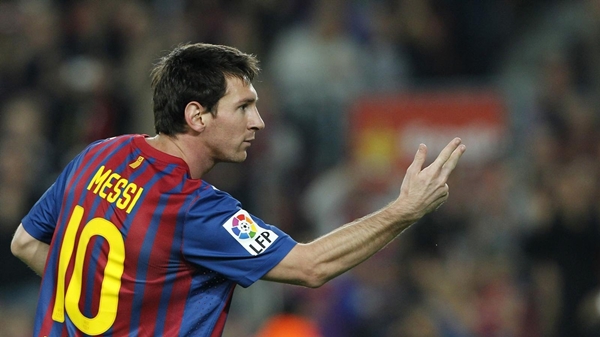 lionel messi hattrick