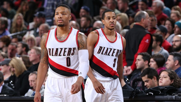 Portland Trail Blazers'lı Lillard ve McCollum