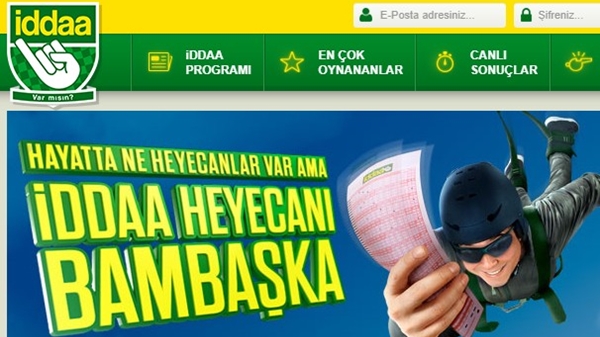 iddaa.com'daki heyecanı bambaska reklamı