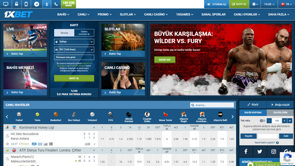 1xbet Altyapısını Kullanan Bahis Siteleri