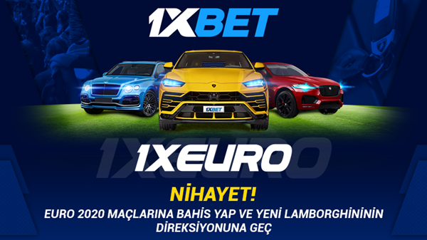 1xbet’ten Euro 2020’ye Özel 1 Milyon Dolar Ödül Havuzlu Kampanya